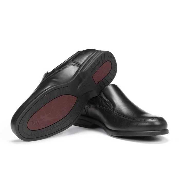 Zapatos Fluchos Maitre 8902 de Piel Negro |Envío urgente gratis|