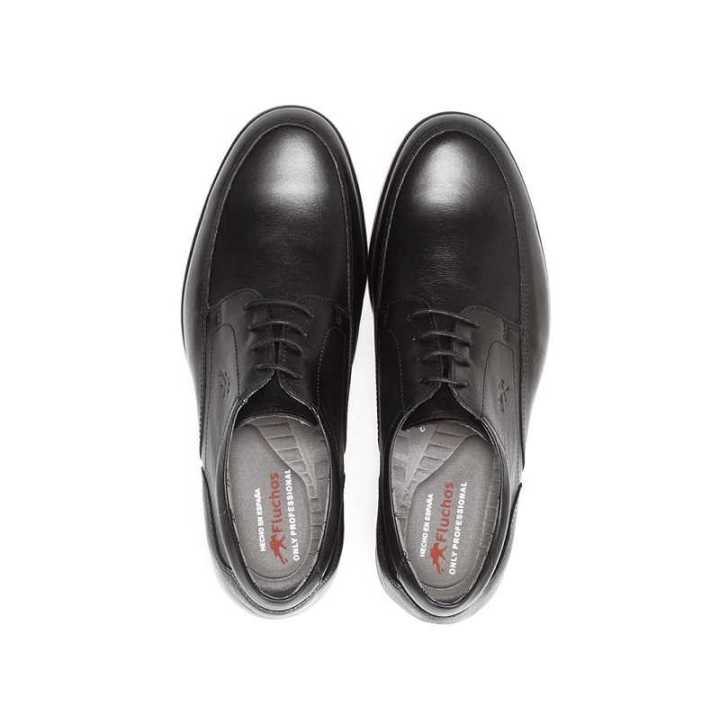 Zapatos Fluchos Maitre 8903 Piel Negro |Envío  24H gratis|