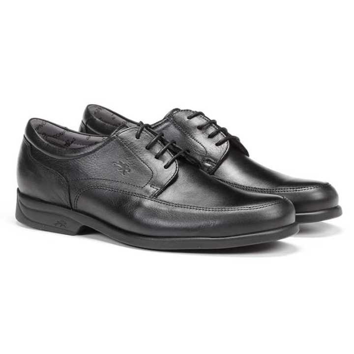 Zapatos Fluchos Maitre 8903 Piel Negro |Envío  24H gratis|