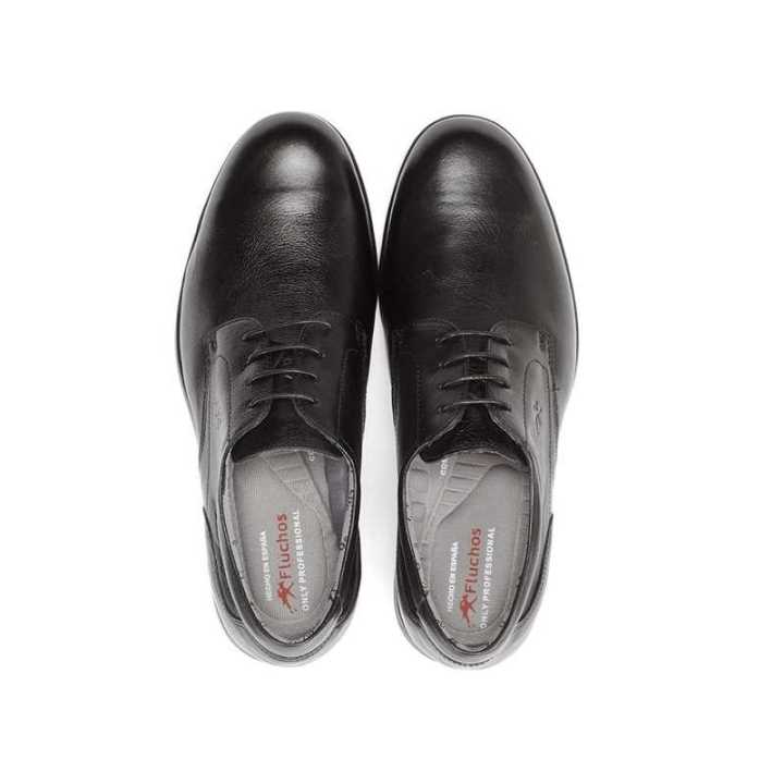 Zapatos Fluchos Maitre 8904 Piel Negro | Envío urgente 24H gratis |