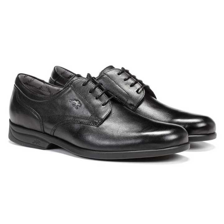 Zapatos Fluchos Maitre 8904 Piel Negro | Envío urgente 24H gratis |