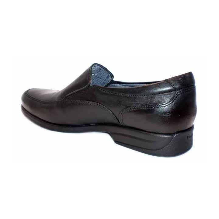 Zapatos Fluchos Maitre 8902 de Piel Negro |Envío urgente gratis|