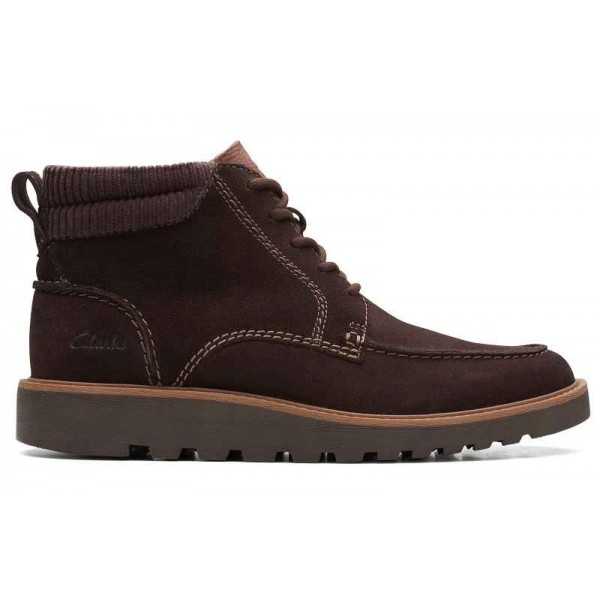 Clarks Barnes Mid Dark Brown