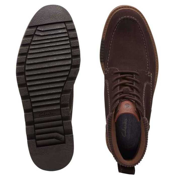 Clarks Barnes Mid Dark Brown | Envío urgente gratis |