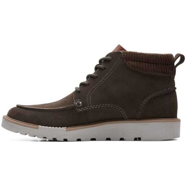 Clarks Barnes Mid Dark Grey | Envío urgente gratis |