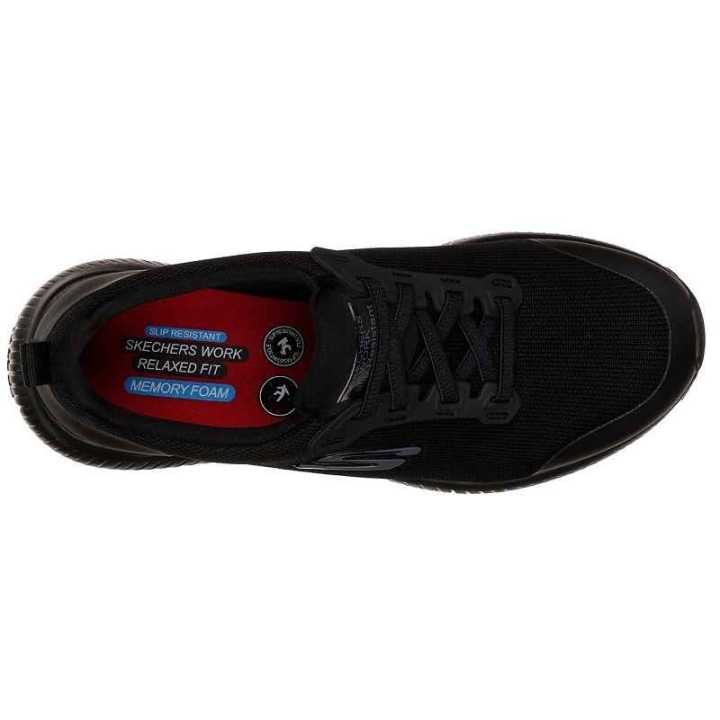 Skechers 77222EC BLK Work: Squad SR | Envío urgente gratis |