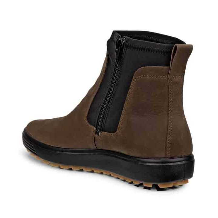 Ecco Soft 7 450463 Dark Clay Gore-tex | Calzados Club Verde