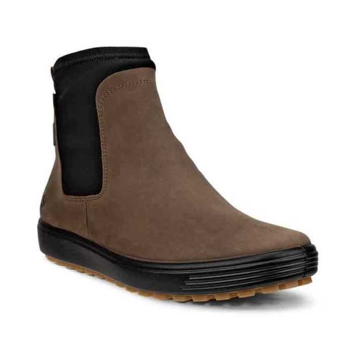 Ecco Soft 7 450463 Dark Clay Gore-tex | Calzados Club Verde