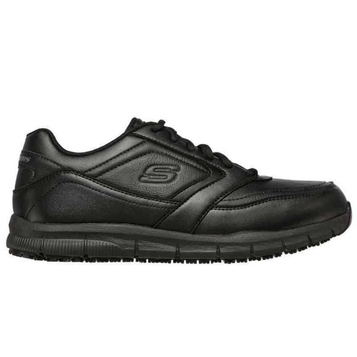 Skechers 77156EC BLK Work Relaxed Fit: Nampa SR | Envío gratis |