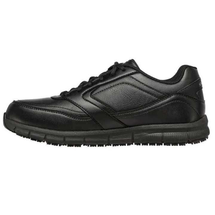 Skechers 77156EC BLK Work Relaxed Fit: Nampa SR | Envío gratis |