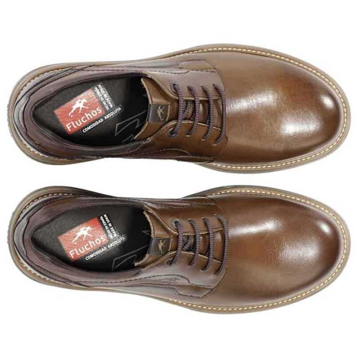 Fluchos Dalton F2507 Camel |Calzados Club Verde |Envío urgente gratis|