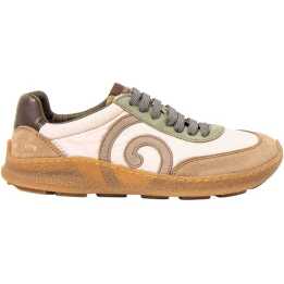 El Naturalista Barefoot Oroel N5435A Multi Material Cream-Oliva