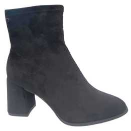 Botines de mujer Carmina Jhilton 2951 Negro con tacón de 7 cm.