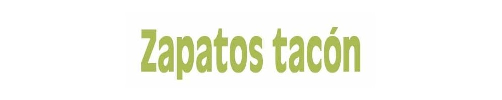 zapatos tacón mujer online