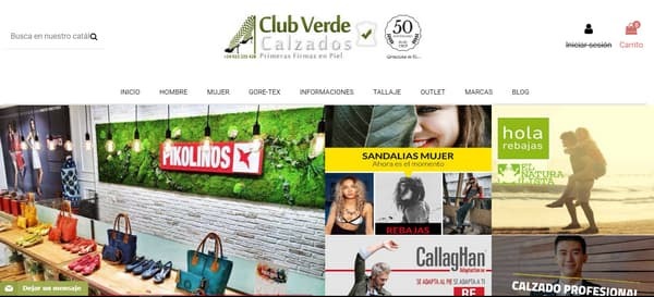 CalzadosClubVerde presenta nuevo sitio web y más ofertas 